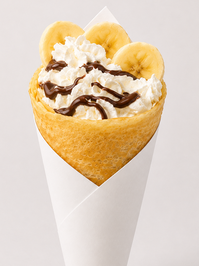 Banana & Nutella Crepe