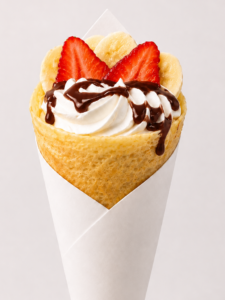 picture of classic Japanese crepe