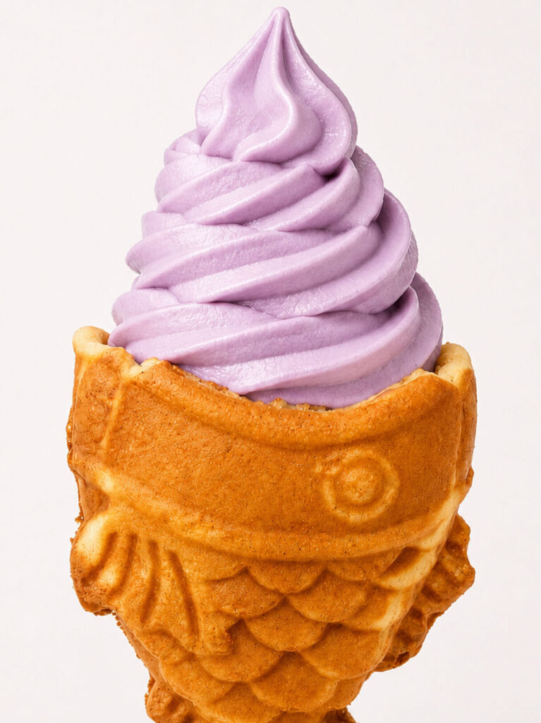 Ube Taiyaki